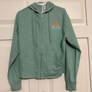 Disney Cruise Line Castaway Cay Private Island Zip Up Hoodie Size M RARE EUC